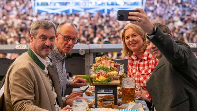 Bundeskanzler Merz auf der Wiesn