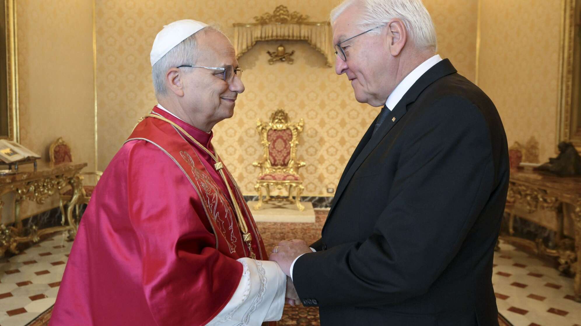 Bundespräsident Steinmeier in Vatikanstadt
