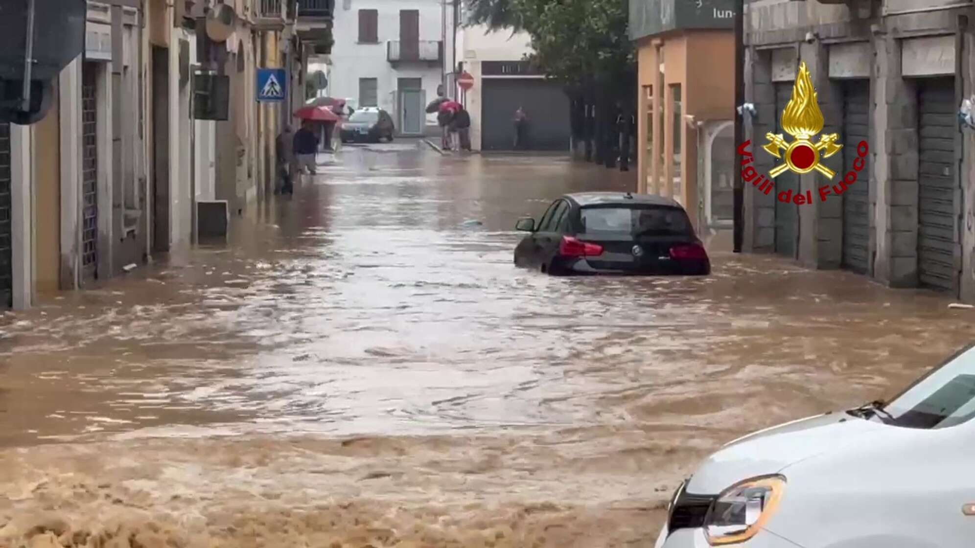 Unwetter in Italien: Viele Straßen überschwemmt