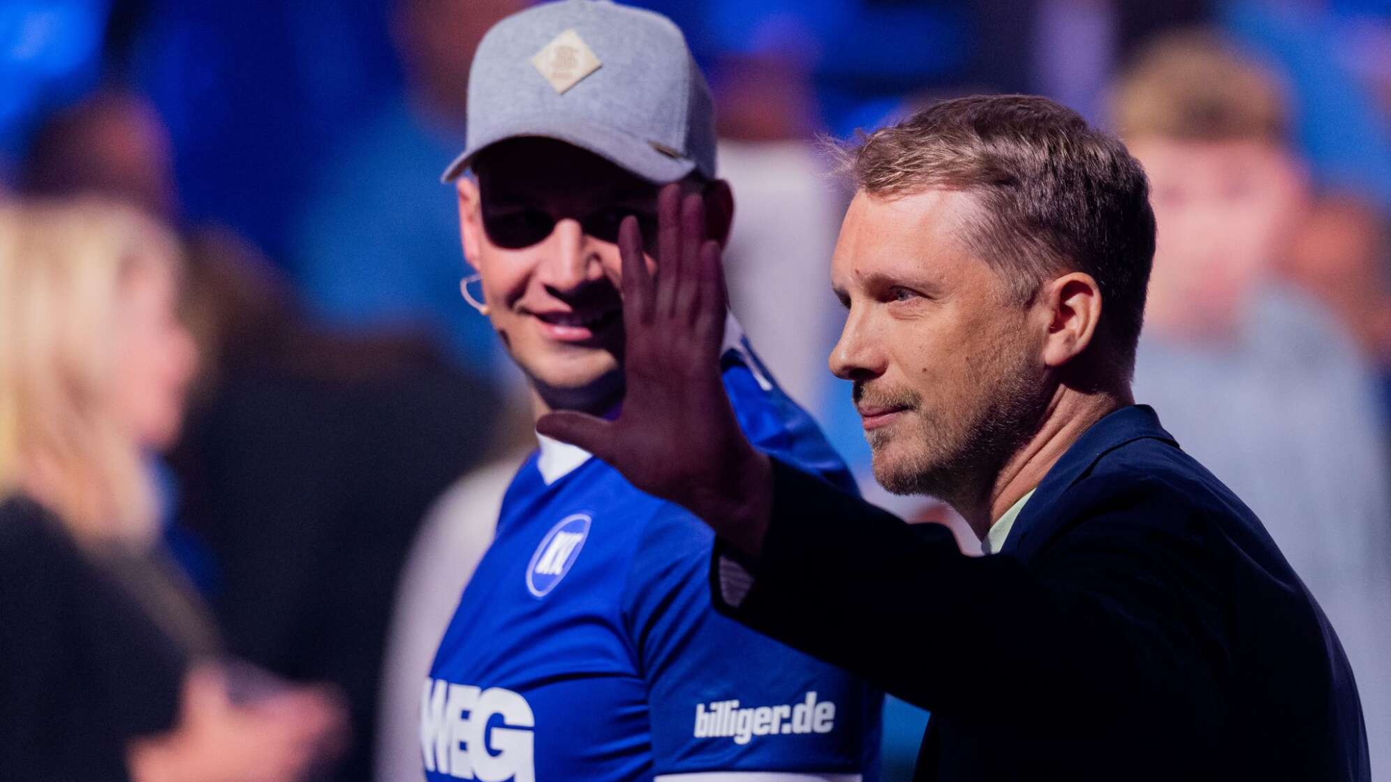 Pietro Lombardi und Oliver Pocher