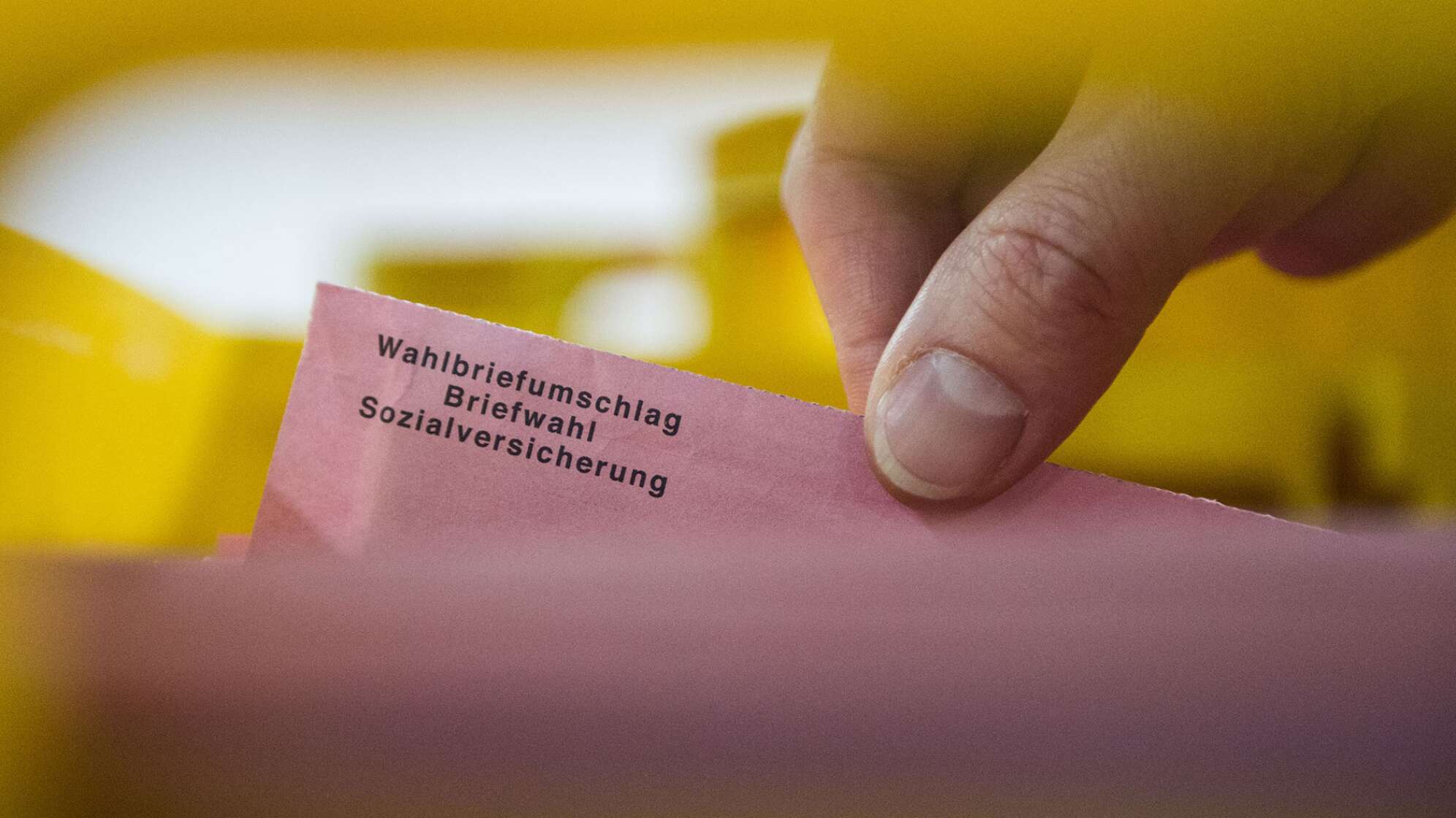 Briefumschlag Sozialwahl