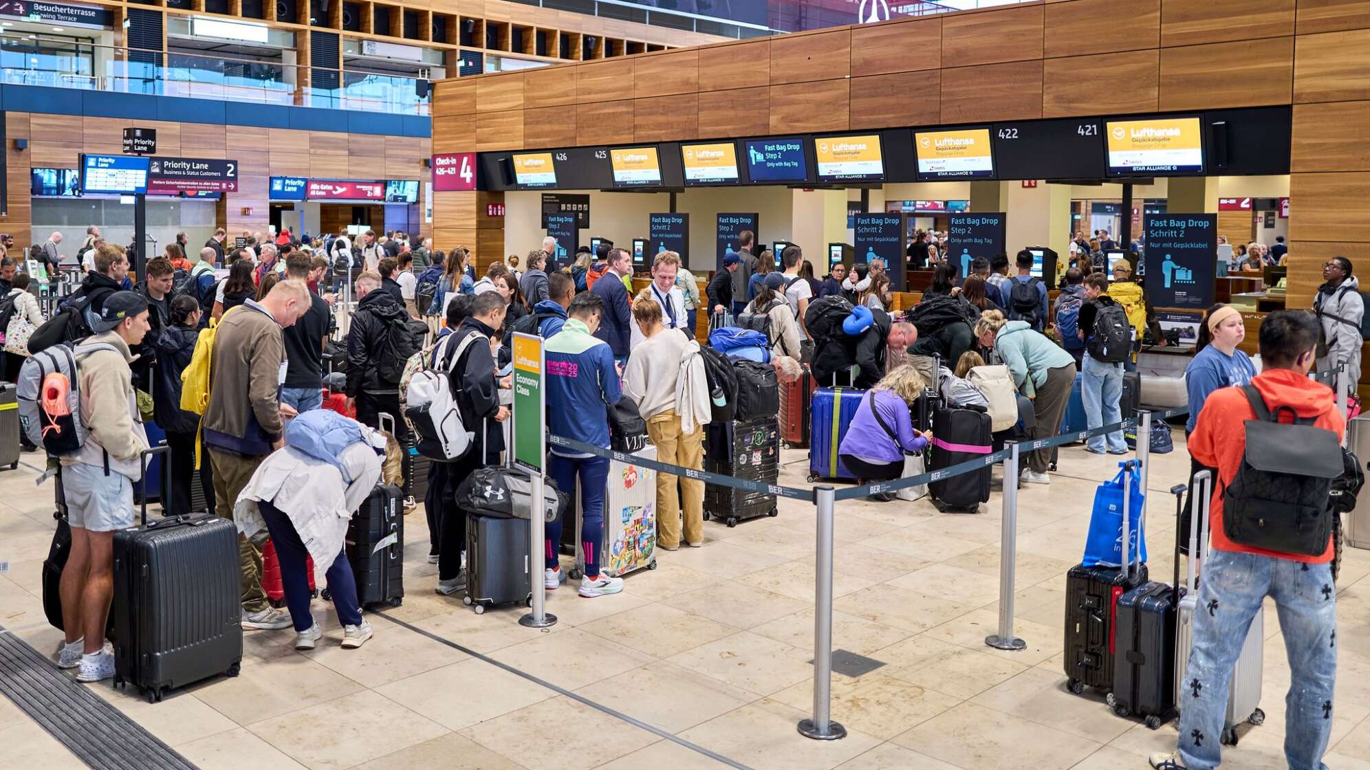 Nach dem Cyberangriff an europäischen Airports - Berlin