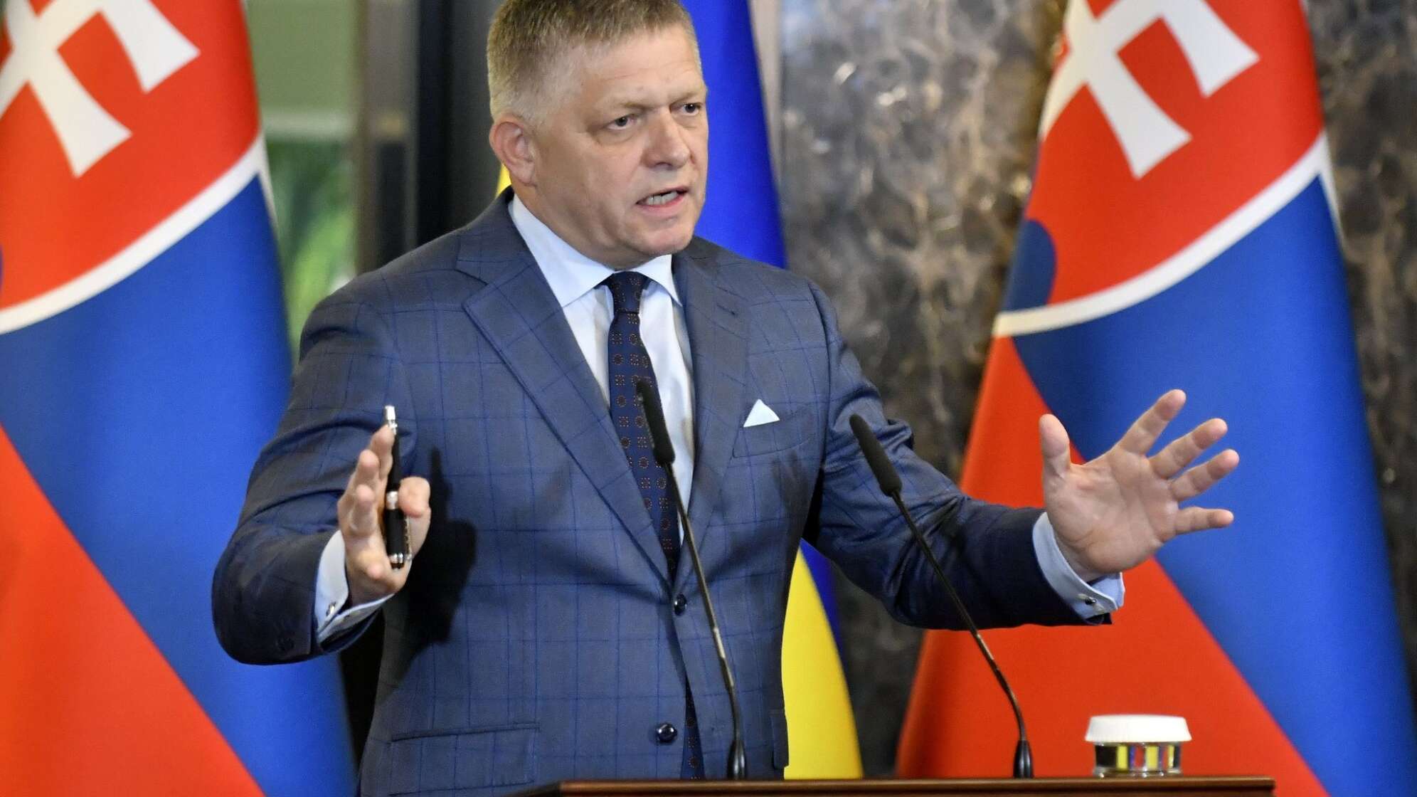 Der slowakische Ministerpräsident Robert Fico
