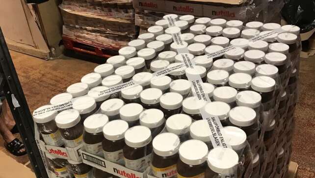 Schwedische Behörde verzweifelt an Nutella-Lagerfund