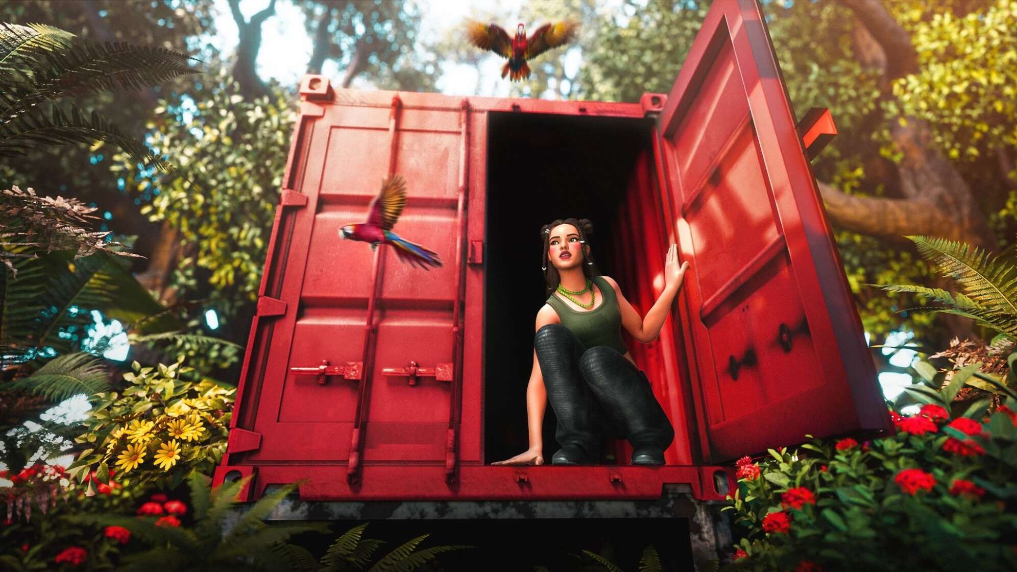 Nina Chuba hat eigene Insel im Online-Videospiel «Fortnite»