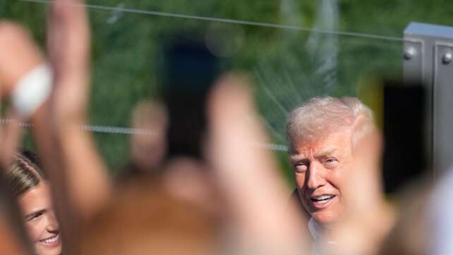Hobby-Golfer Trump besucht Ryder-Cup-Auftakt in New York