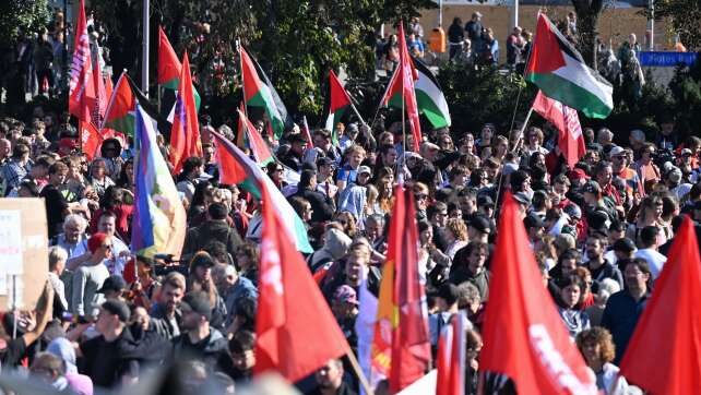 Viele Tausend in Berlin gegen Gaza-Krieg auf der Straße
