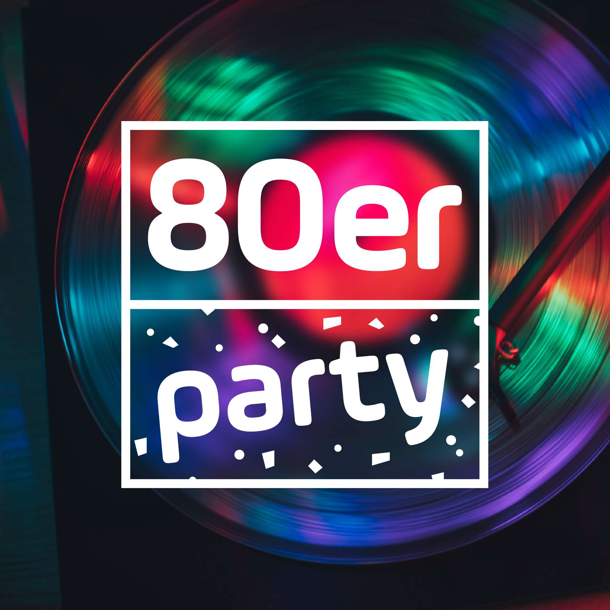 80er-Party-Logo
