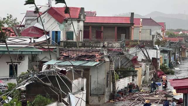 Nach Philippinen jetzt Vietnam: Tote bei Sturm «Bualoi»