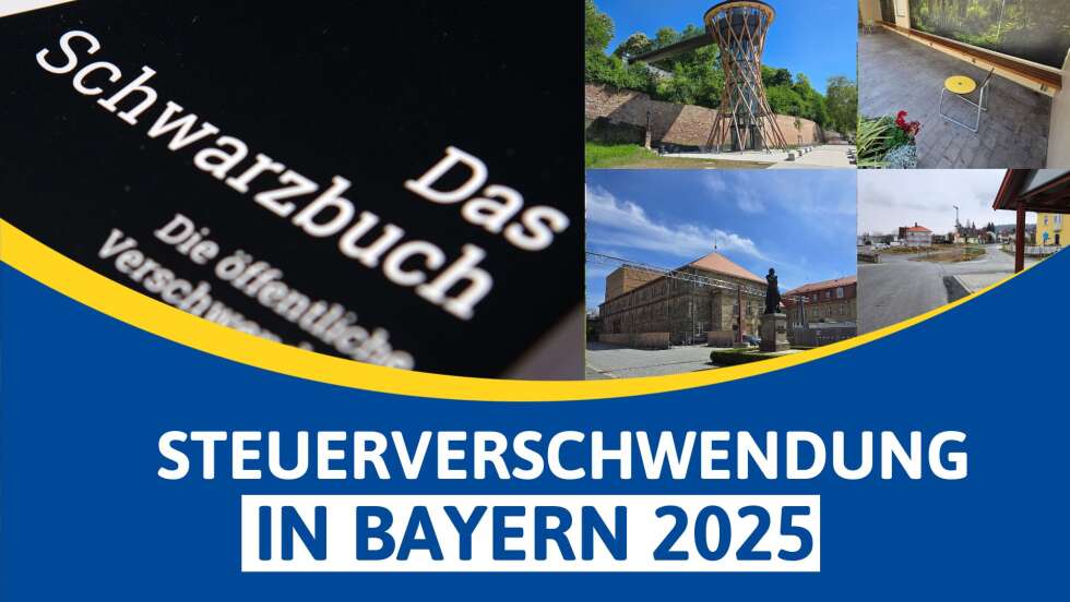 Steuerverschwendungen in Bayern: Schwarzbuch 2025