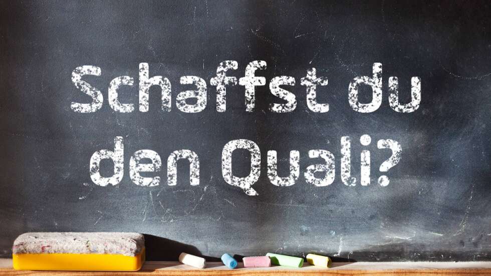 Schaffst du den Schulabschluss? Teste dich im Quali-Quiz!
