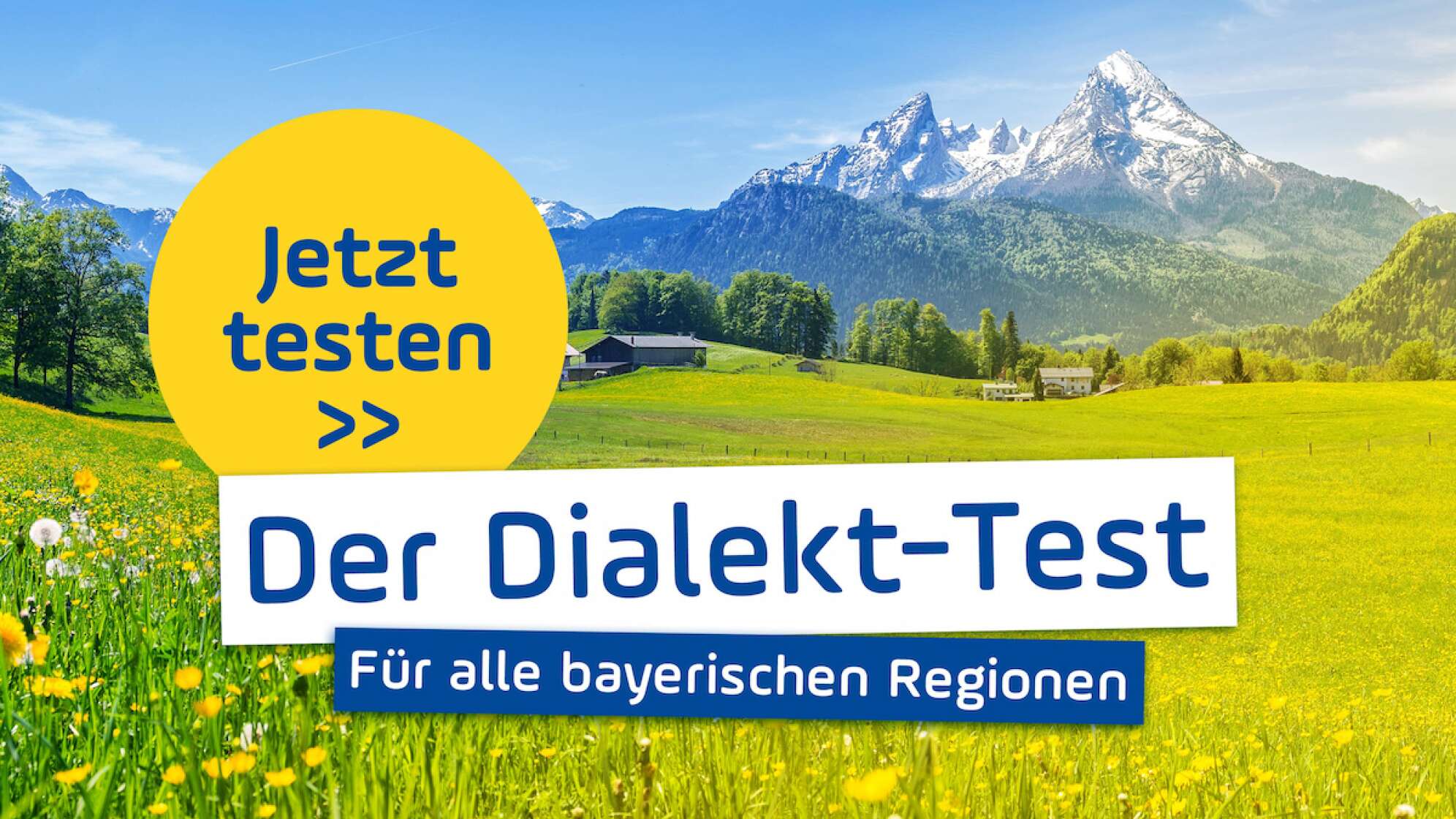 Natur Bayern Dialekt