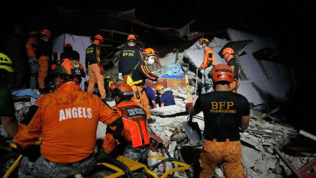 Erdbeben auf den Philippinen: Opferzahl steigt auf 72
