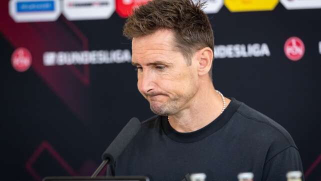 Endspiel für Klose beim 1. FC Nürnberg? «Ist kurz vor zwölf»