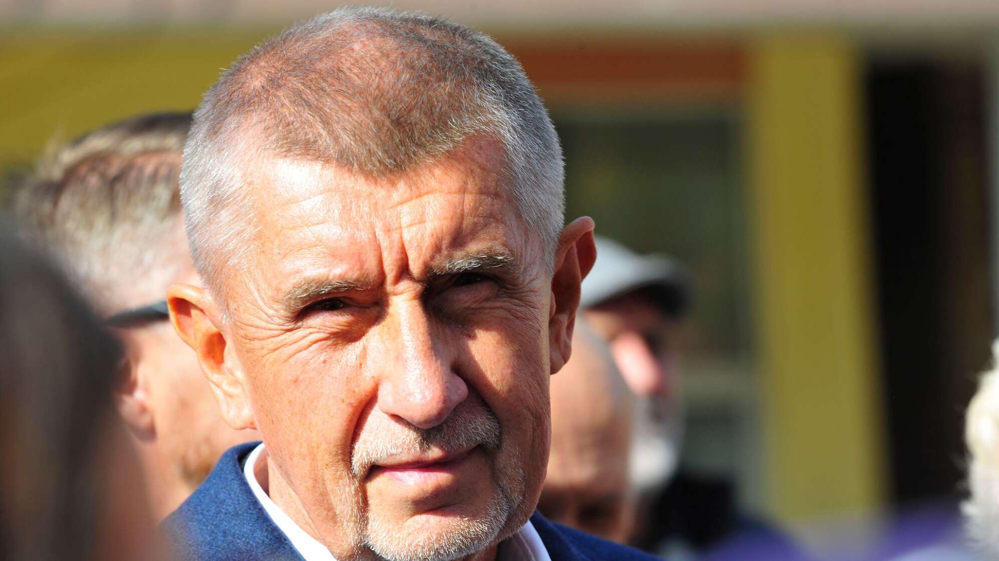 Andrej Babis im Wahlkampf