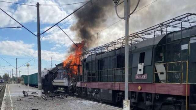 Viele Verletzte in der Ukraine nach Beschuss von Bahnhof