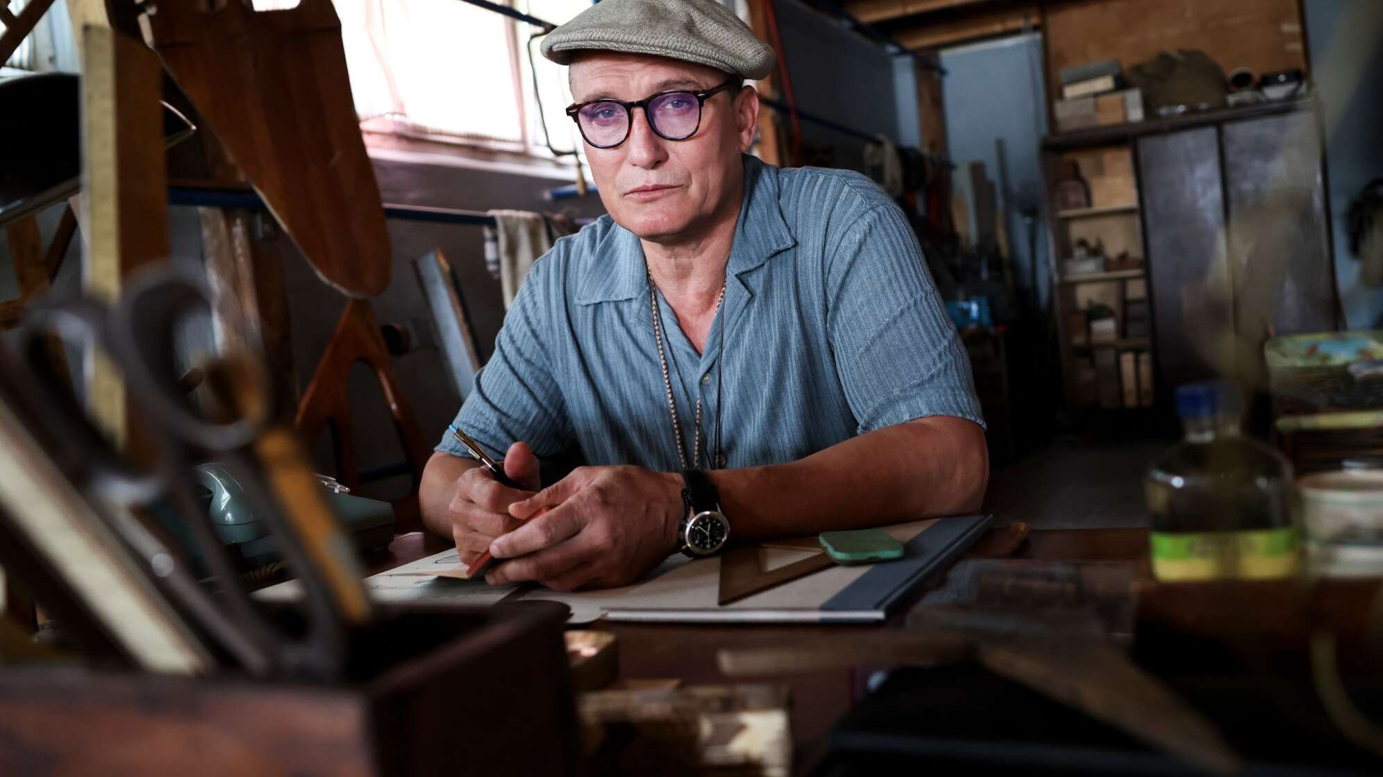 Schauspieler Oliver Masucci