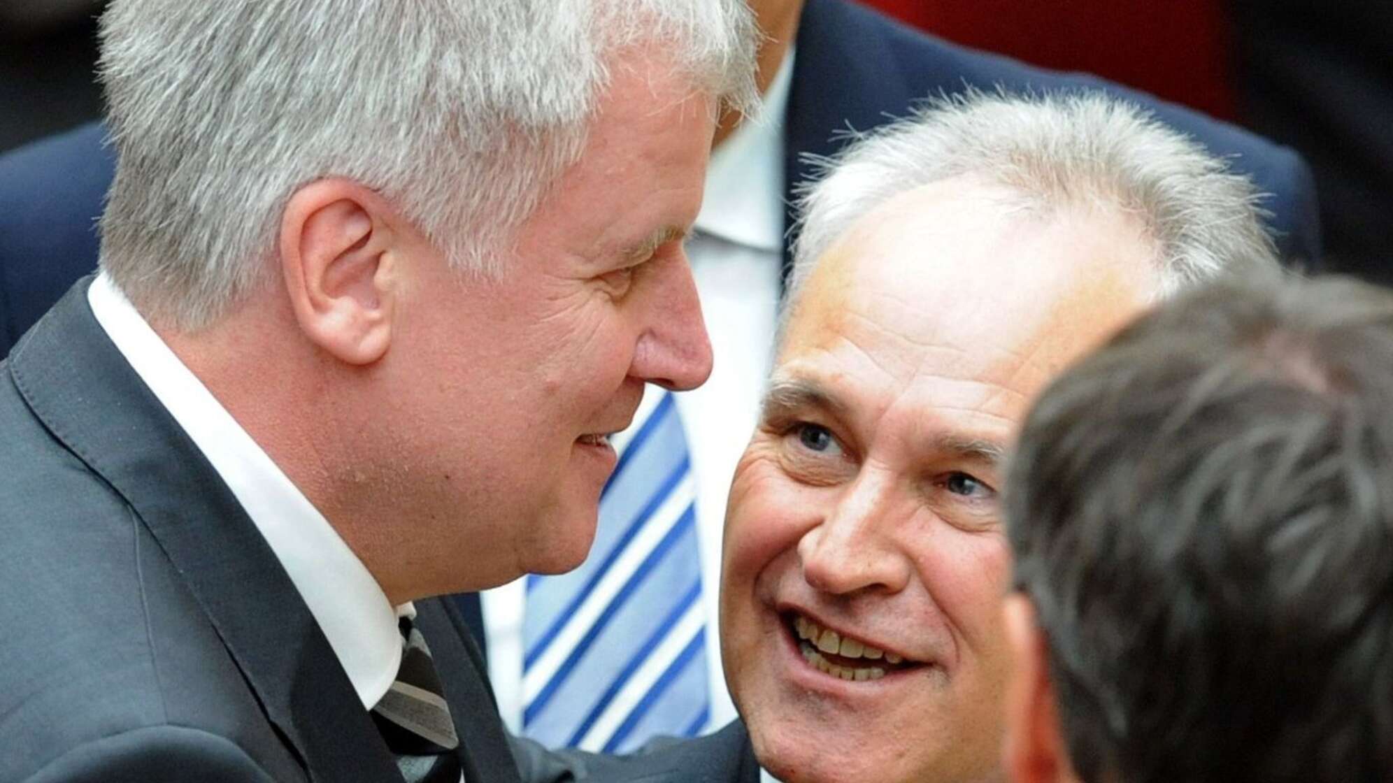 Horst Seehofer und Erwin Huber