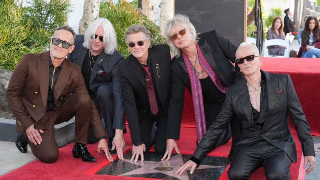 Rockband Def Leppard mit Hollywood-Stern geehrt