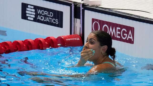 Weltmeisterin Anna Elendt schwimmt deutschen Rekord