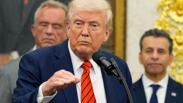 Trump will Rede vor israelischem Parlament halten