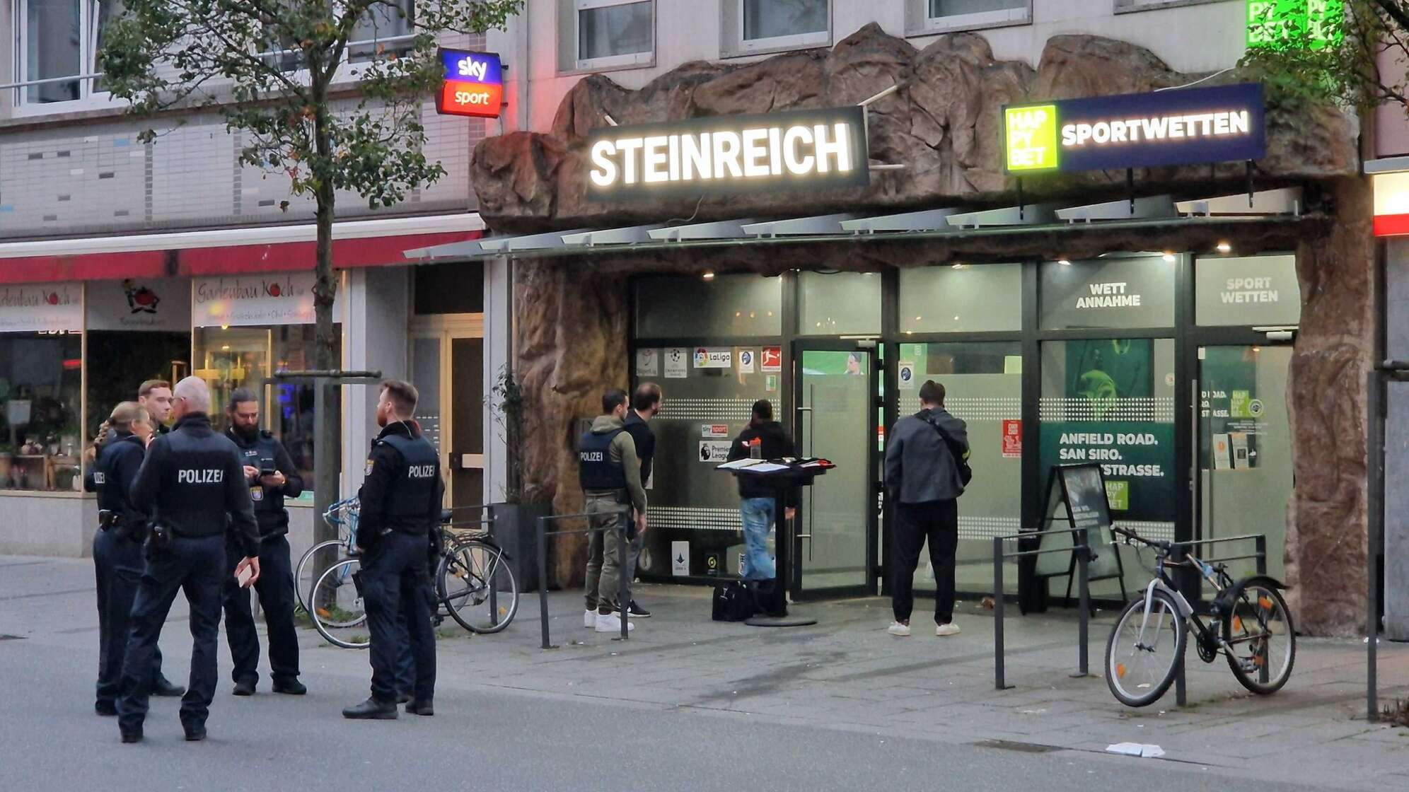 Schüsse auf Marktplatz in Gießen