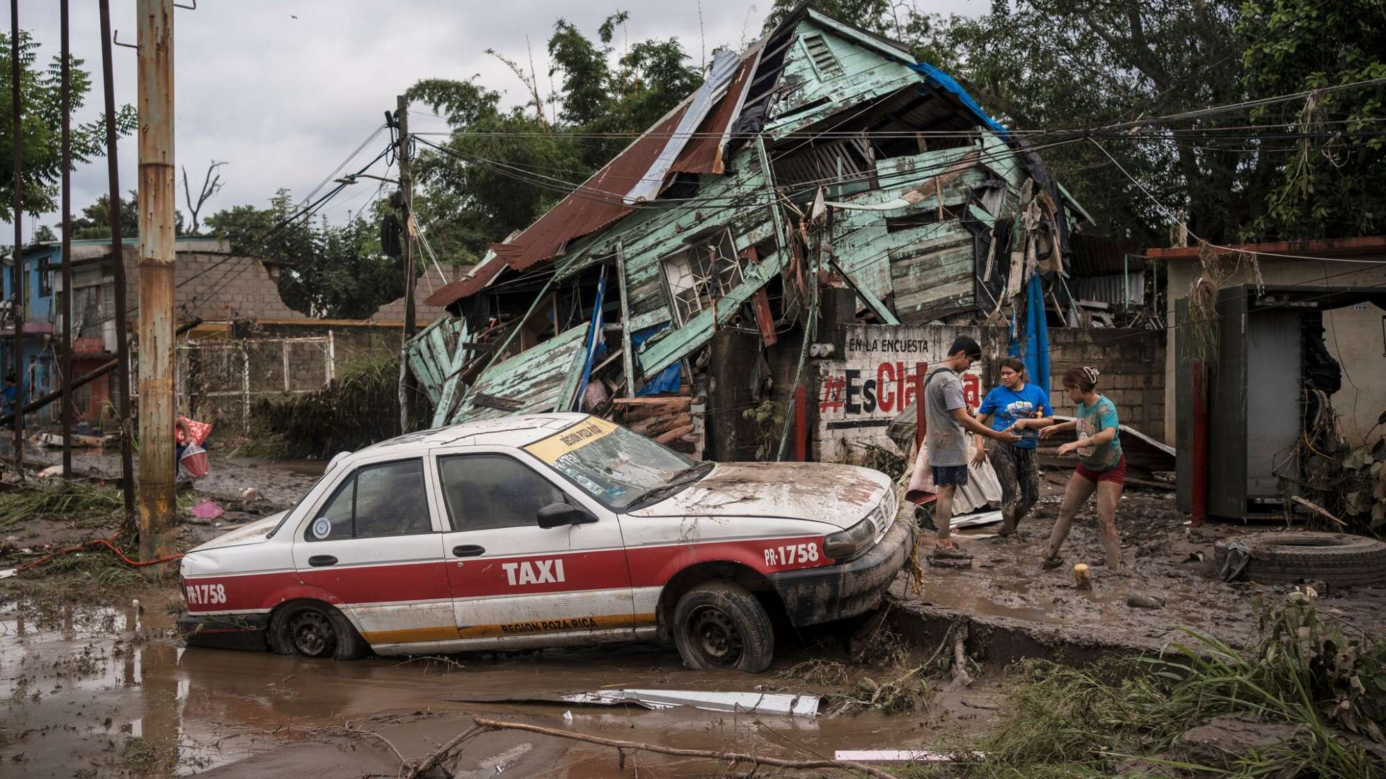 Unwetter in Mexiko