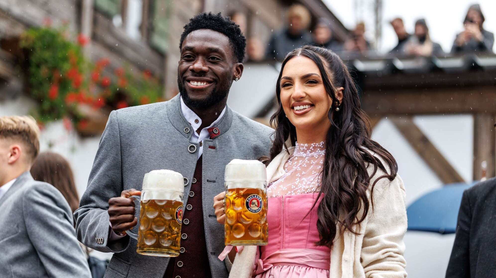 Besuch des FC Bayern München auf dem Oktoberfest