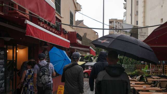 «Alice» setzt Teile von Ibiza und Mallorca unter Wasser