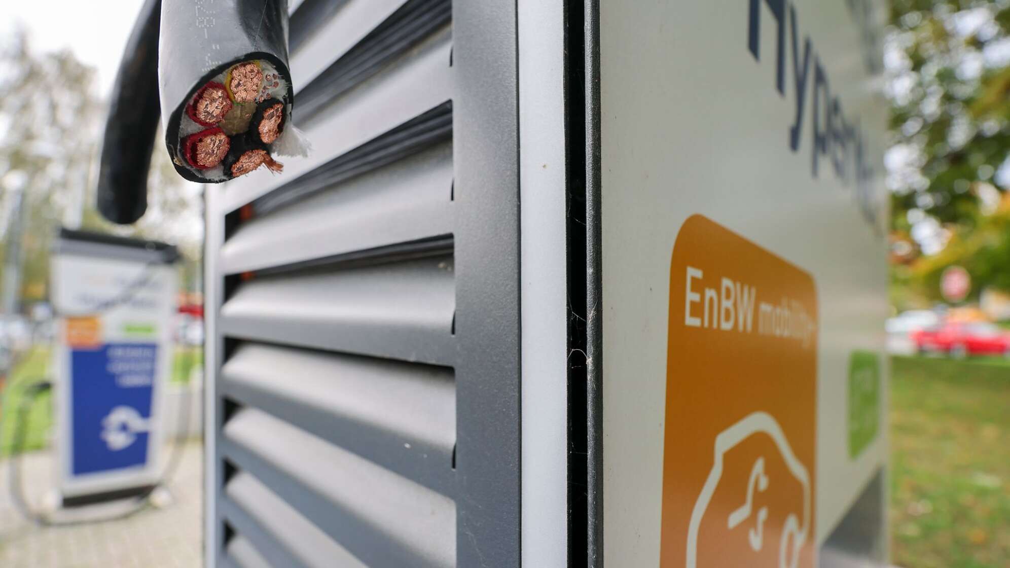 Kabeldiebstahl an Ladesäulen