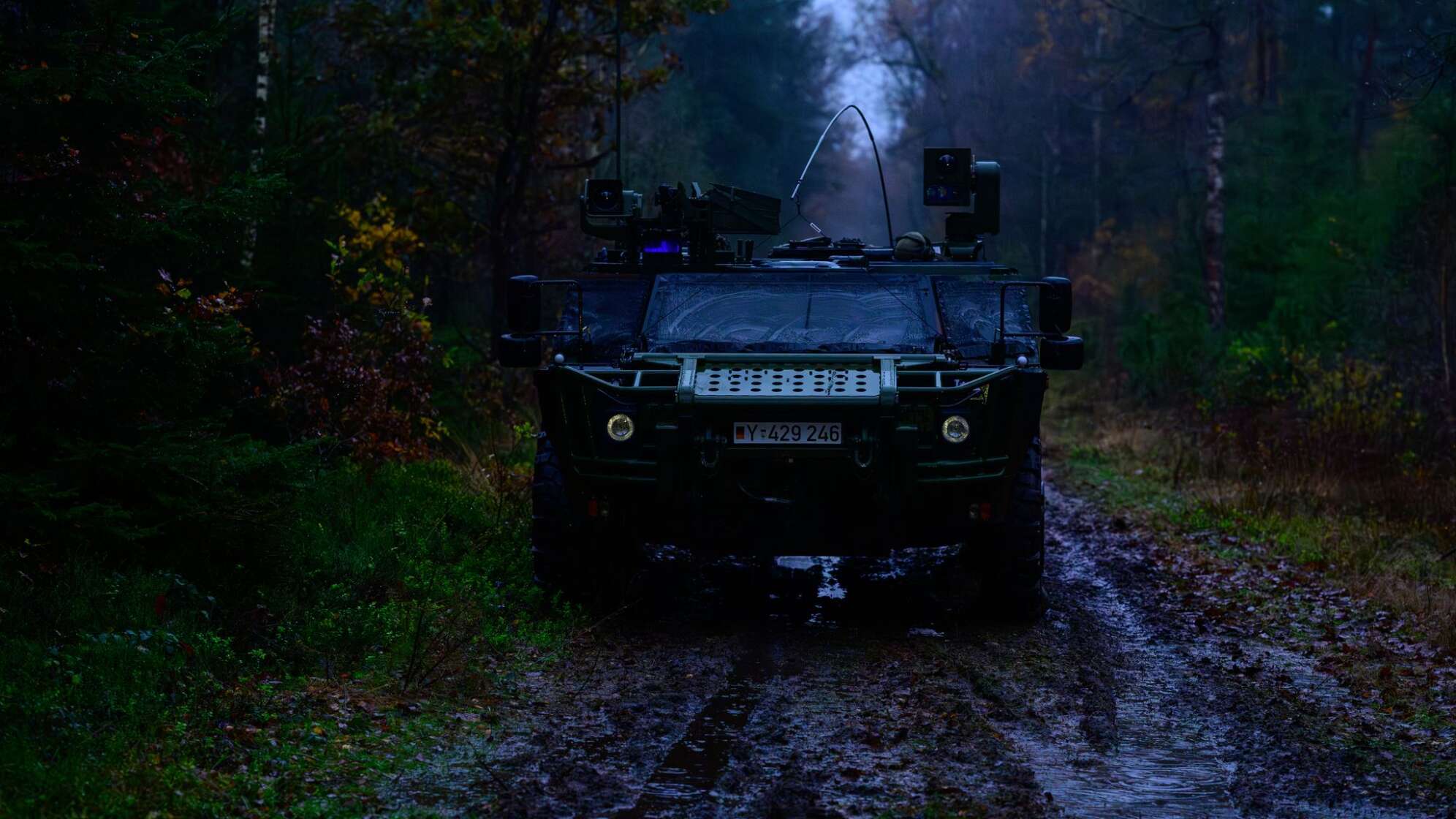 Spähwagen vom Typ Fennek