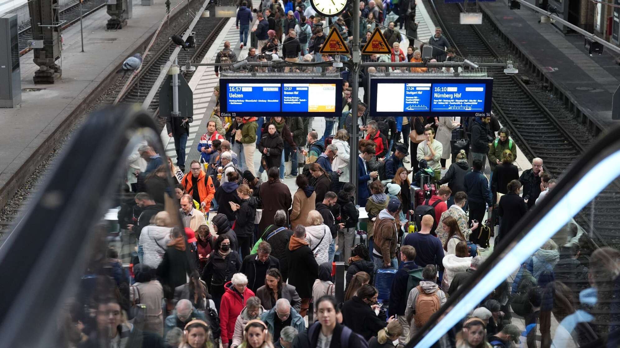 Kabelschaden Hamburger Hauptbahnhof