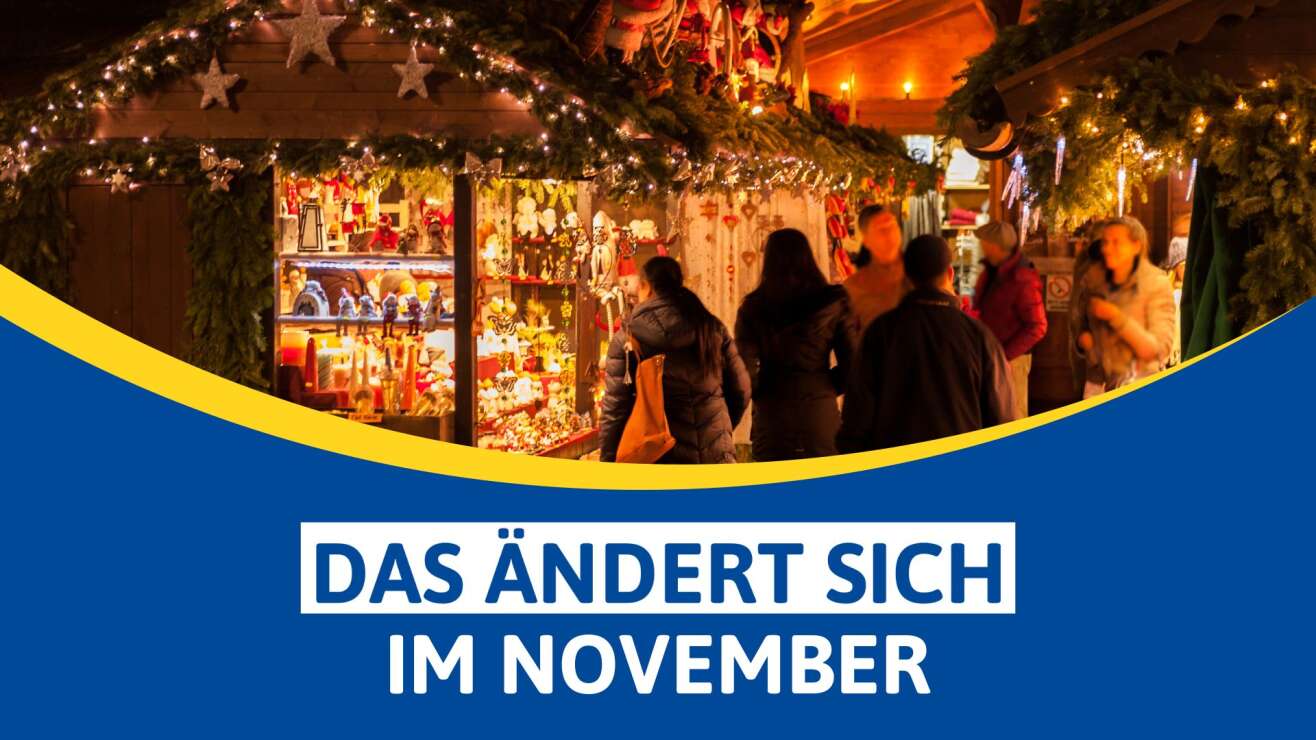 Das ändert sich im November 2025