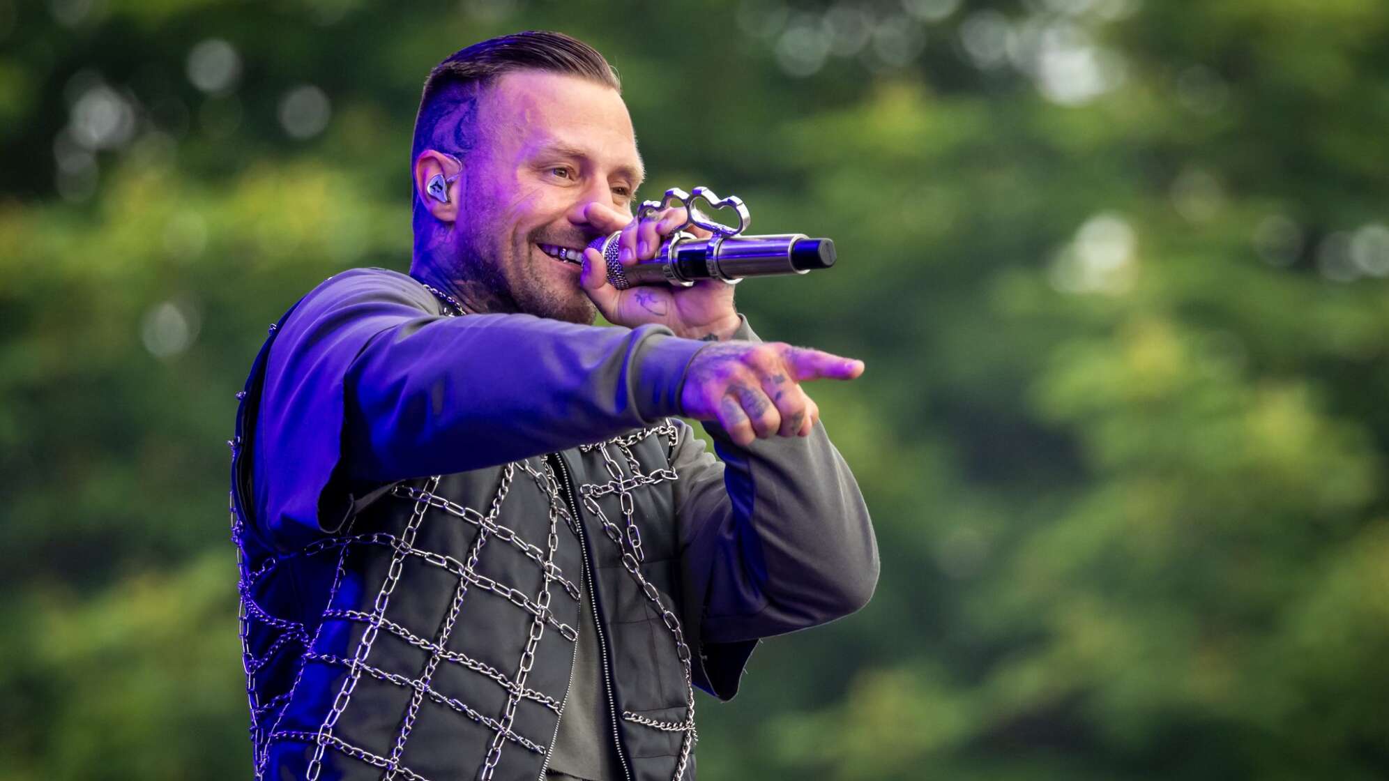 Der deutsche Rapper Kontra K