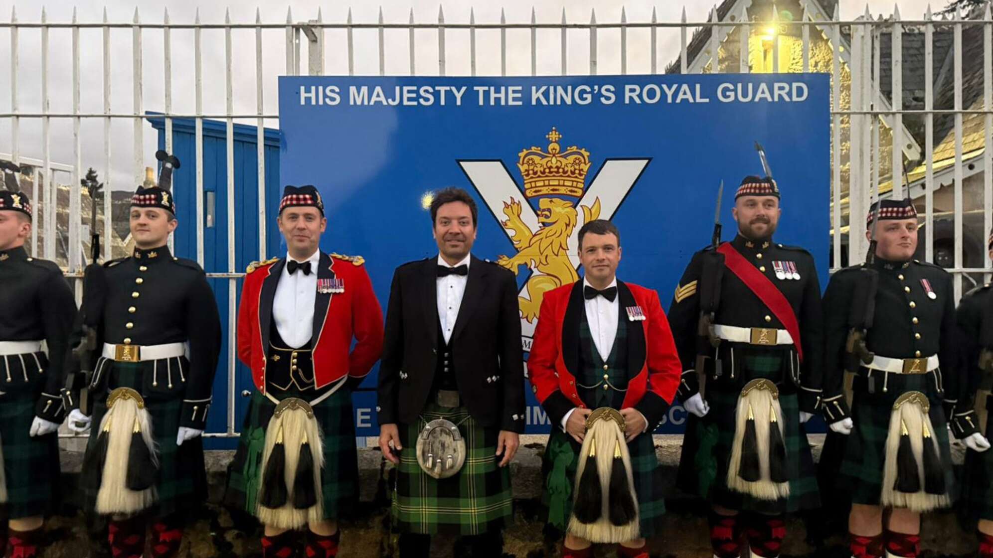 US-Moderator Jimmy Fallon in Schottland