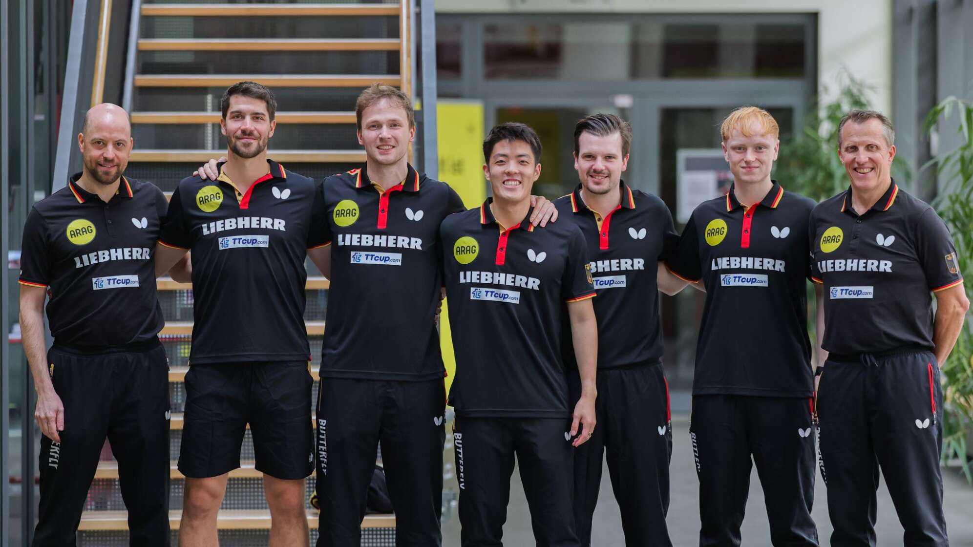 Deutschlands Tischtennis-Team