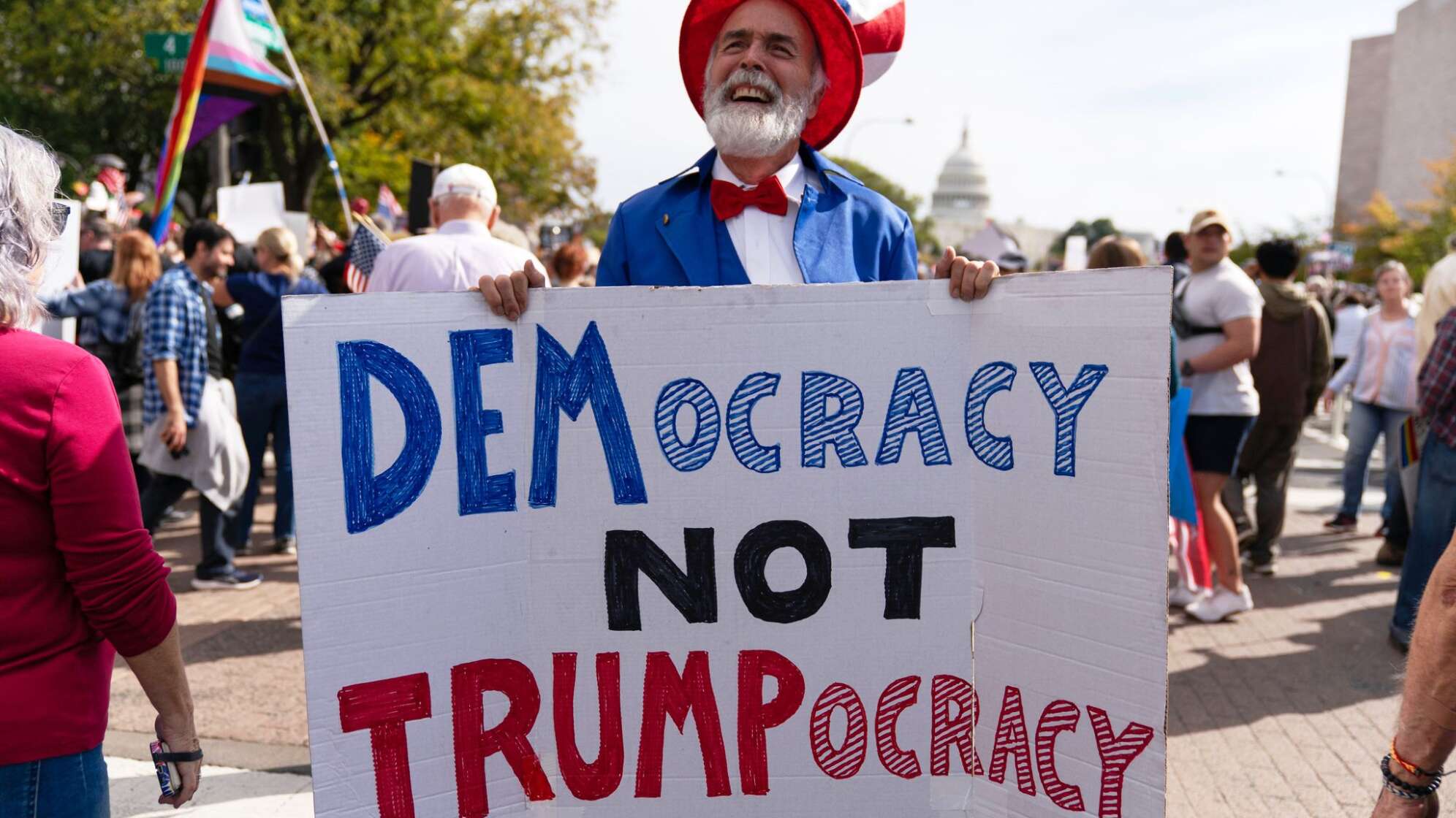 Washington - Demonstrationen «No Kings» gegen US-Präsident Trump