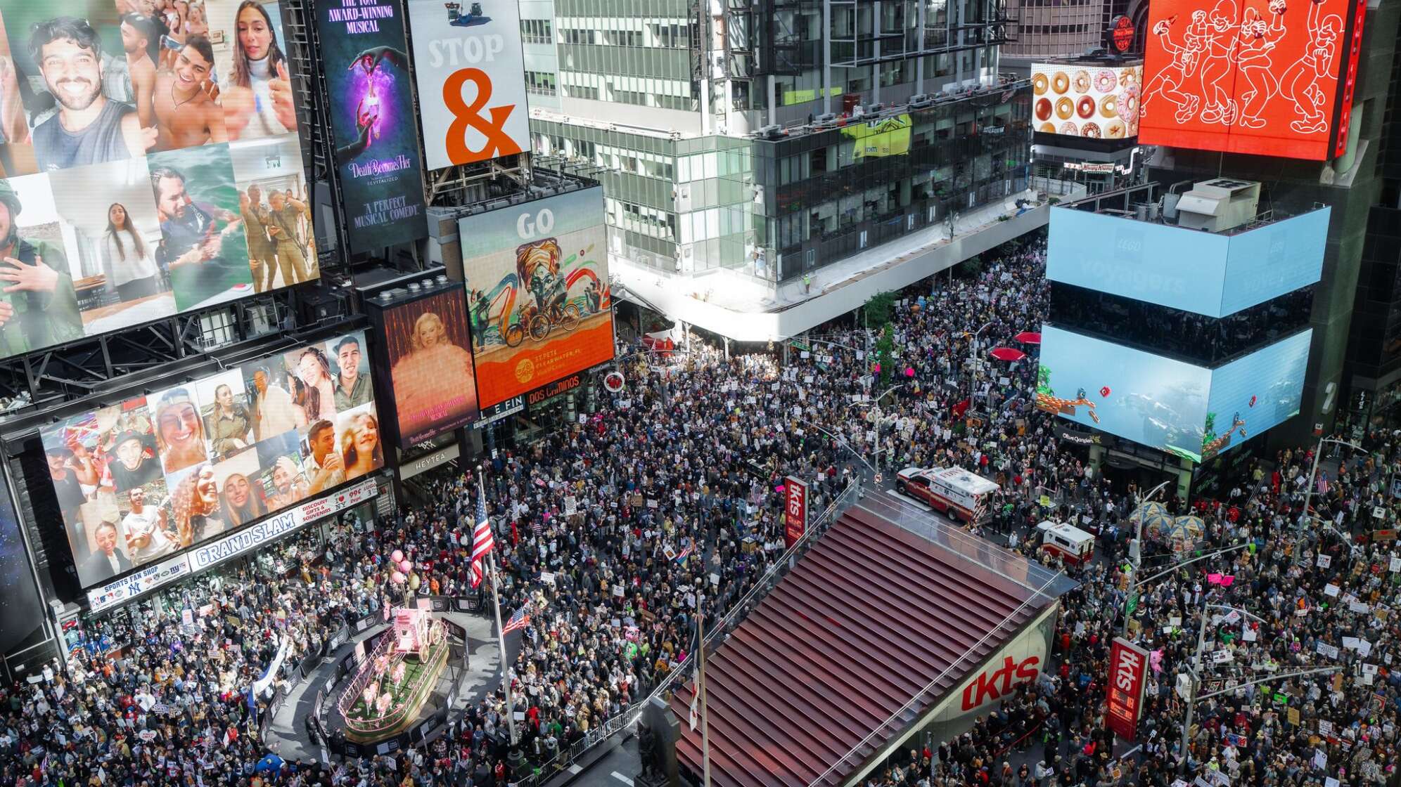 New York - Demonstrationen «No Kings» gegen US-Präsident Trump