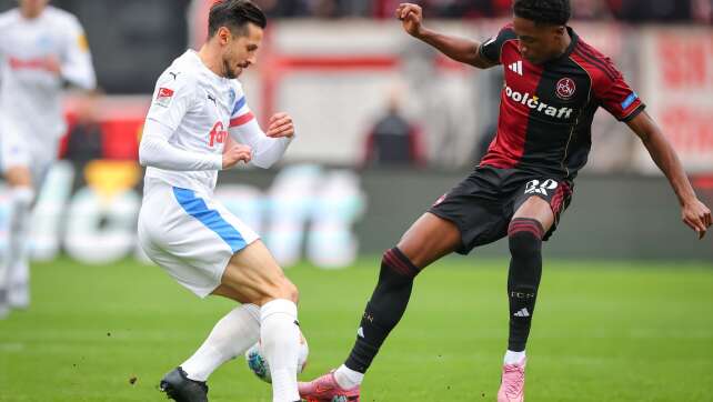 Später Gäste-Ausgleich: Nürnberg und Kiel mit Remis