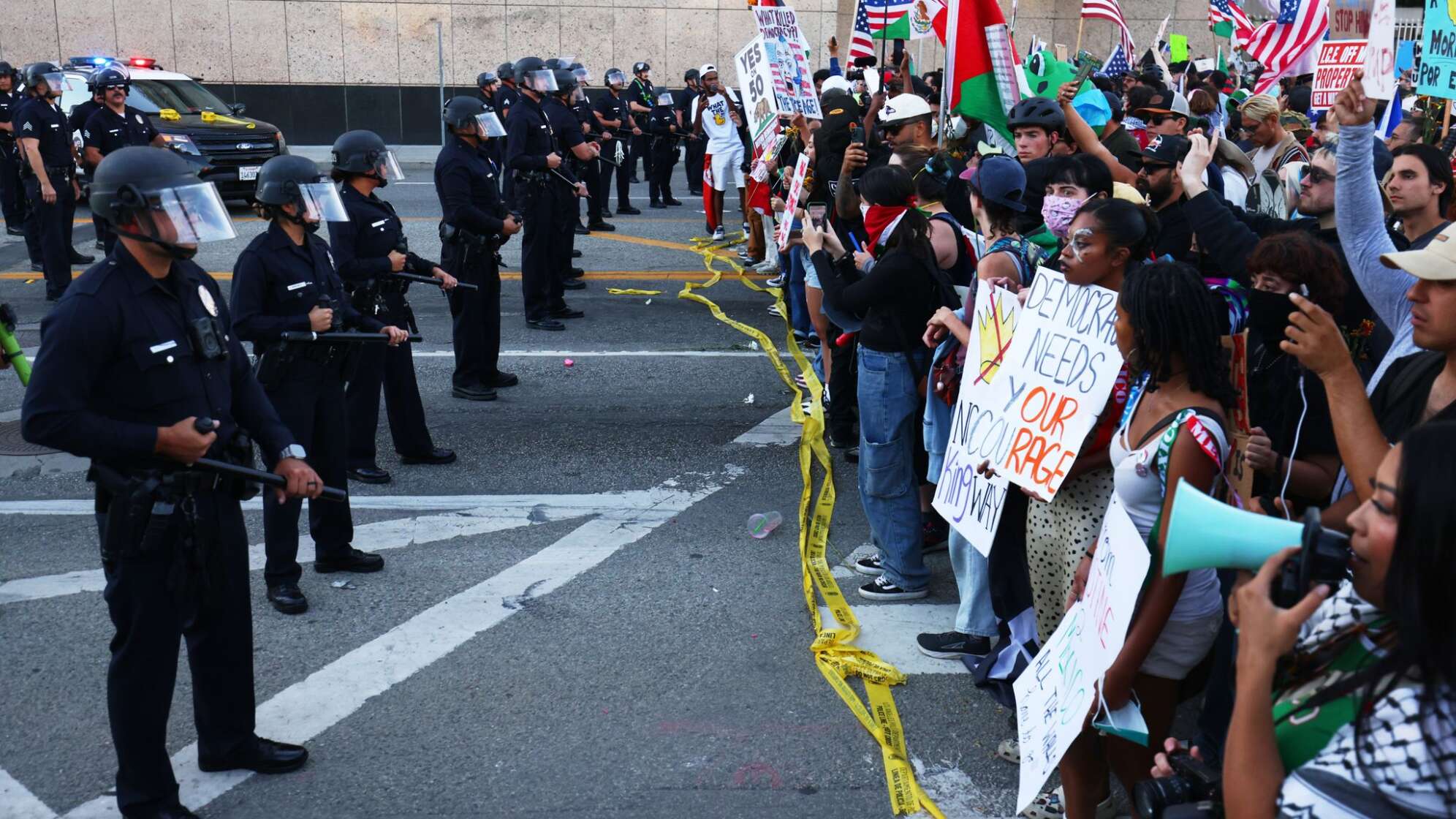 «No Kings»-Demonstrationen - Los Angeles
