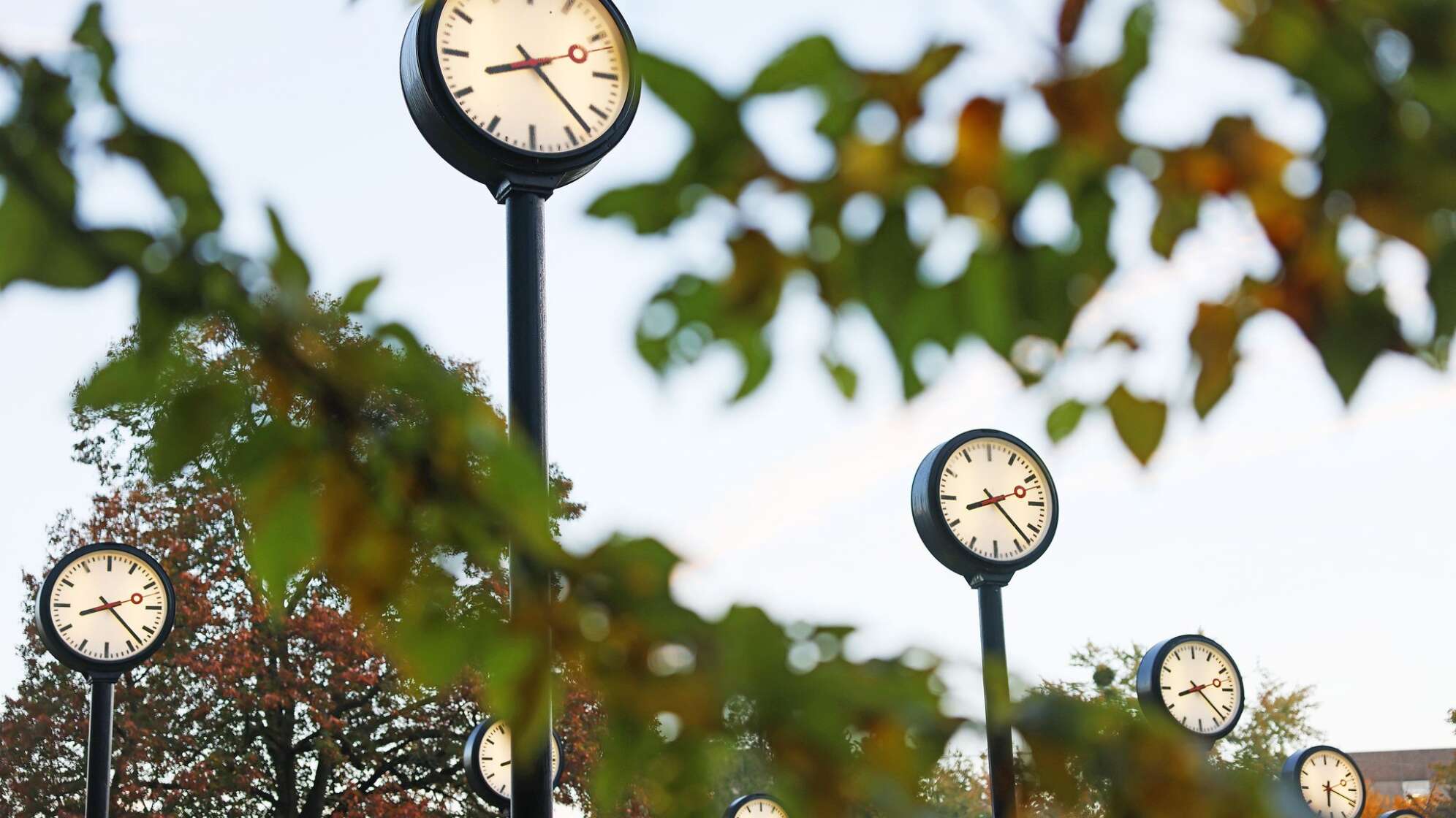 Uhrenpark - Zeitumstellung