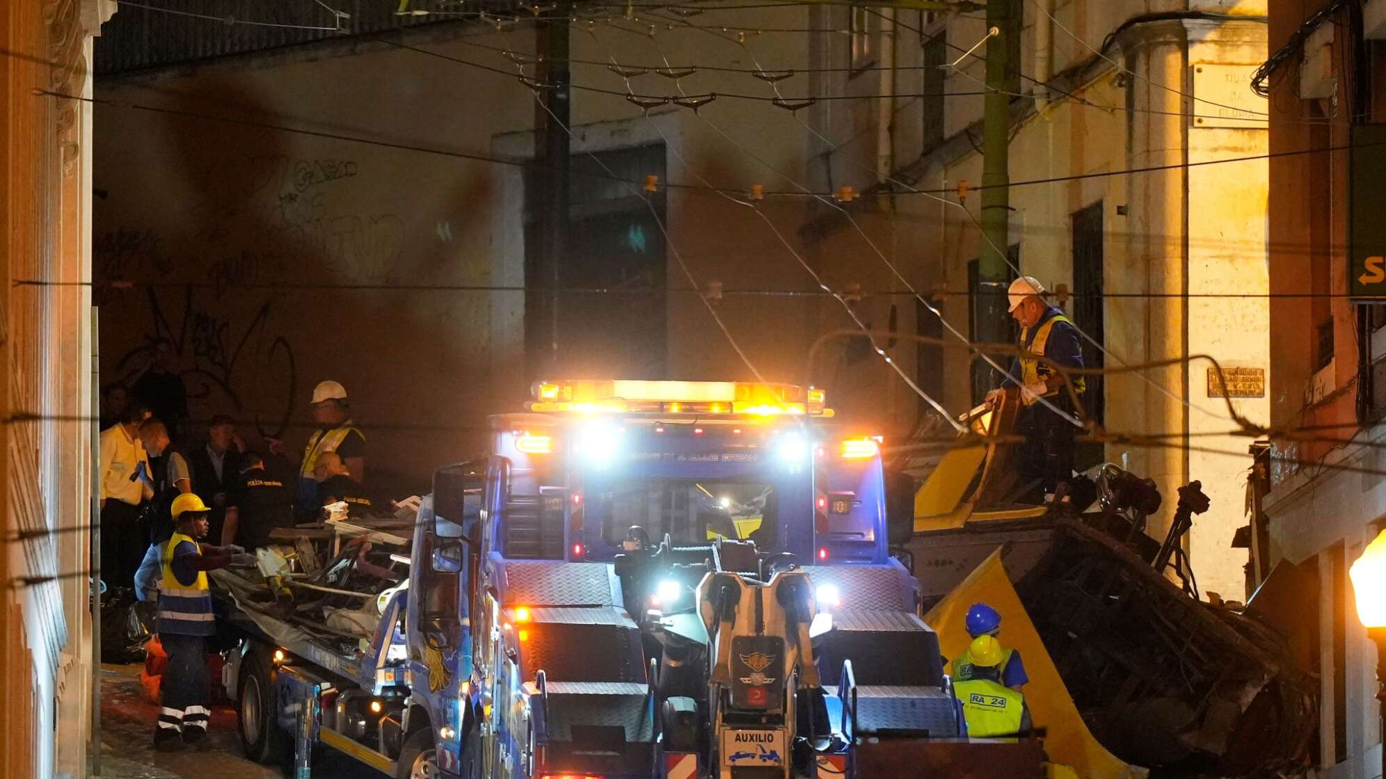 Nach Standseilbahn-Unfall in Lissabon