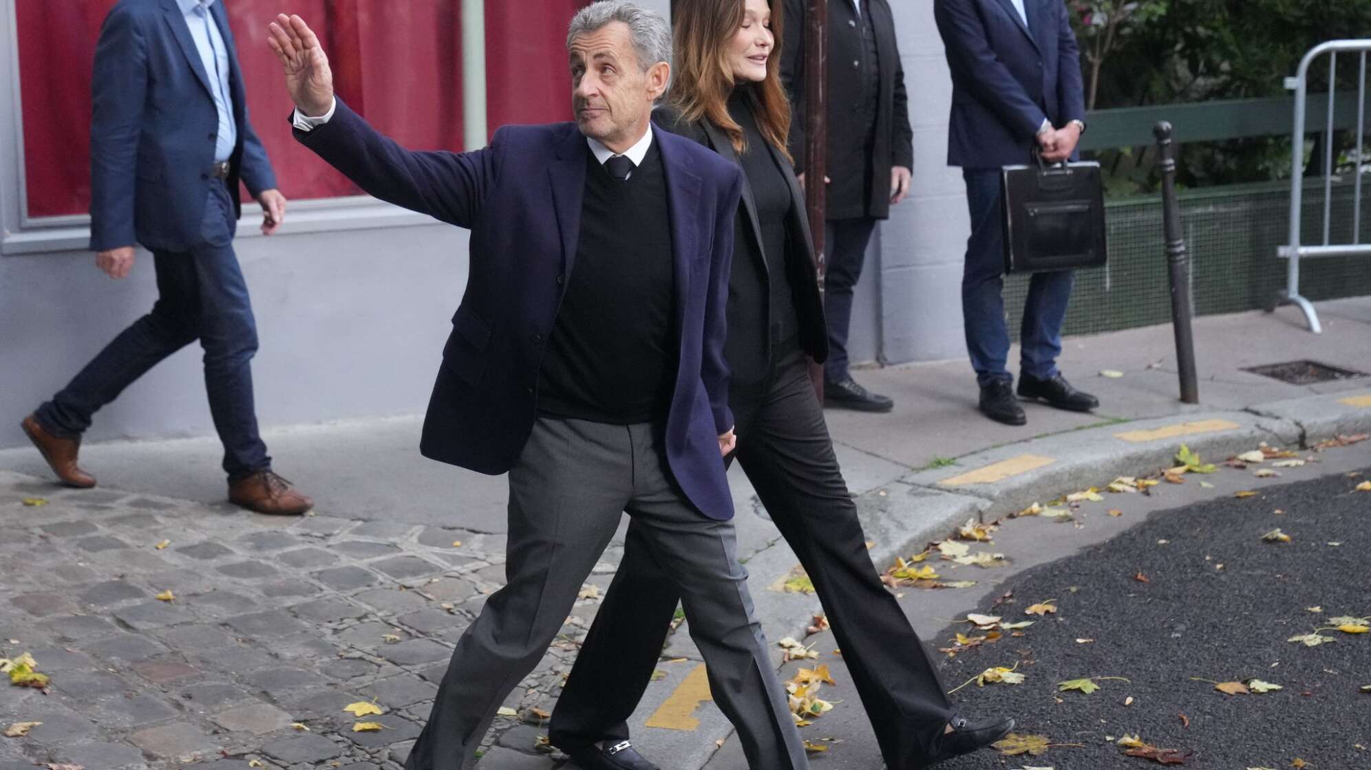 Haftantritt von Frankreichs Ex-Präsident Sarkozy