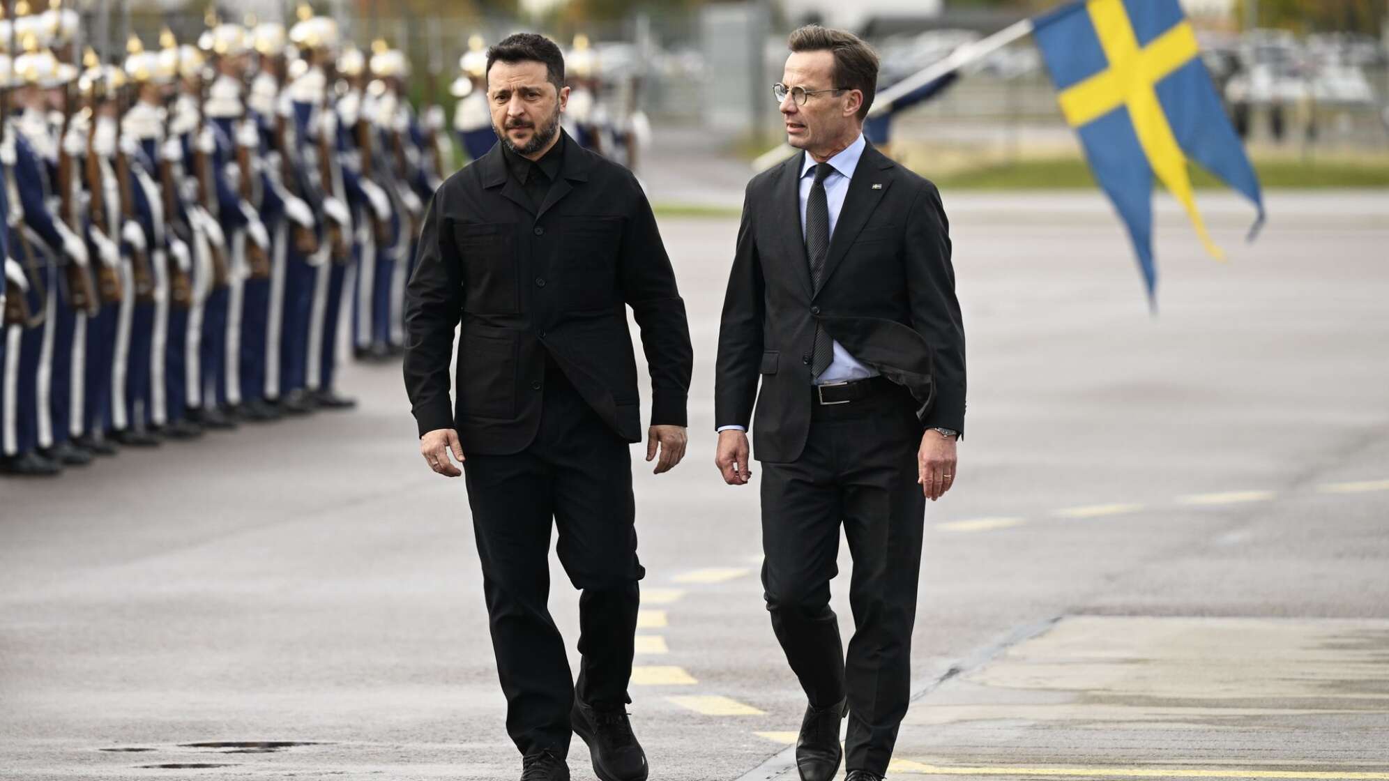 Ukraine-Krieg - Selenskyj in Schweden