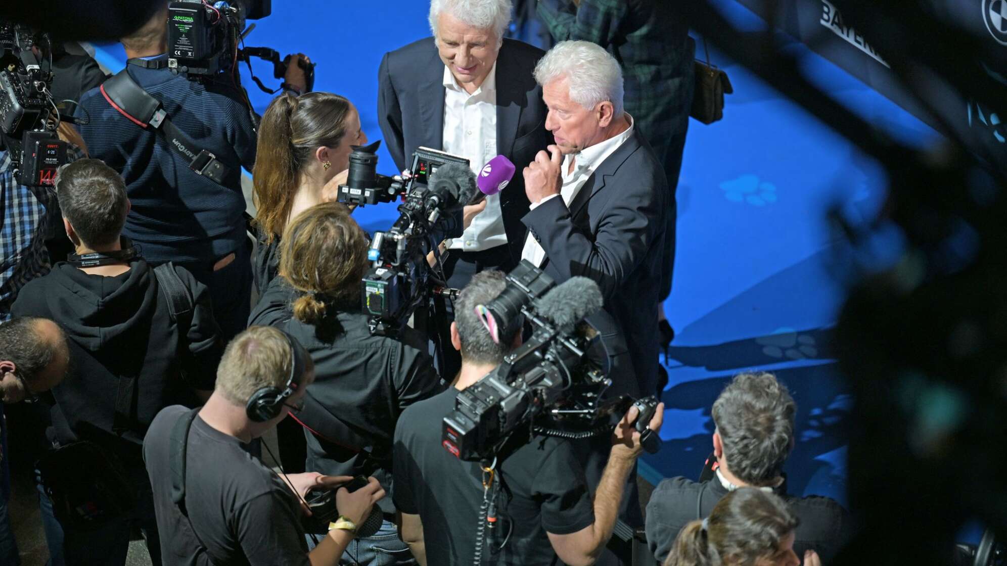 Verleihung des TV- und Streaming-Awards "Blauer Panther"