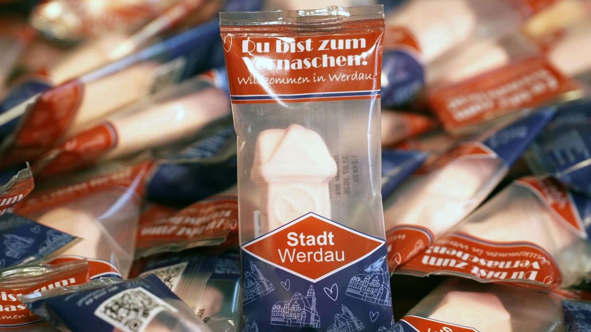 Schaumzucker-Souvenir aus Werdau