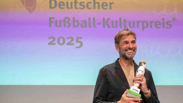 Jürgen Klopp erhält Walther-Bensemann-Preis - und wird frech