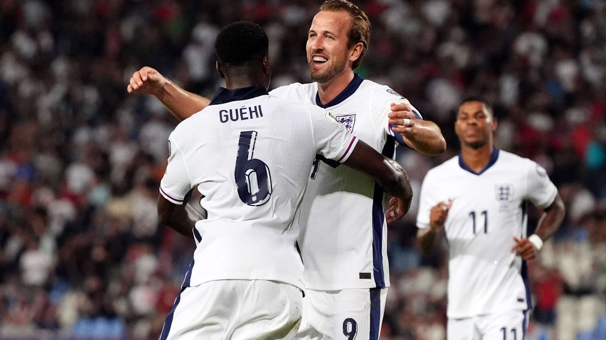 Marc Guehi und Harry Kane