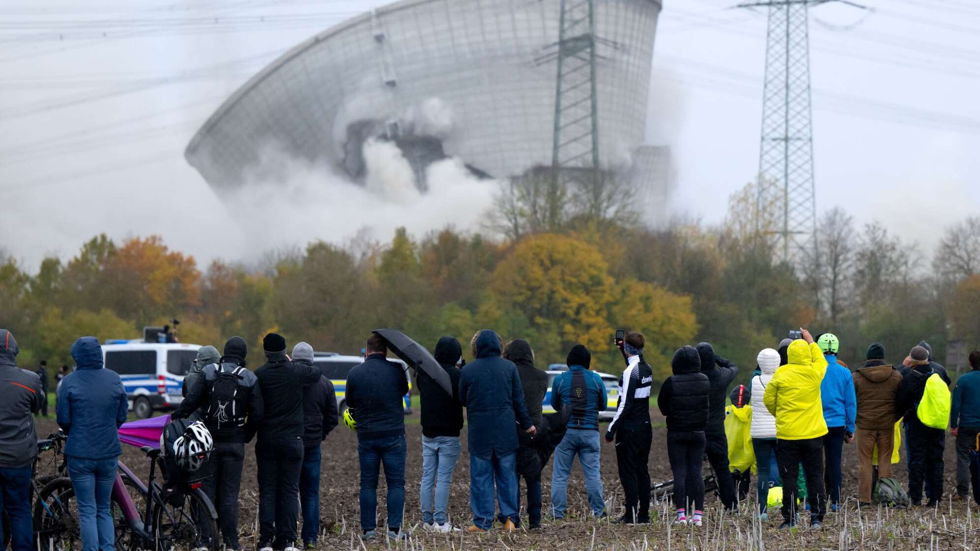 Sprengung Kühltürme Kernkraftwerk Gundremmingen