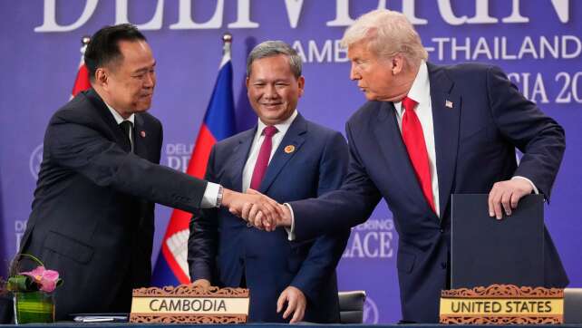 Thailand und Kambodscha besiegeln Frieden – Trump vermittelt